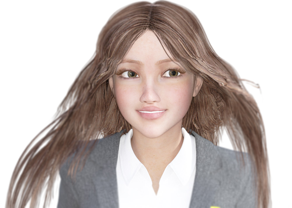 【連載】DAZ STUDIOで可愛い女の子-5（髪の毛編）